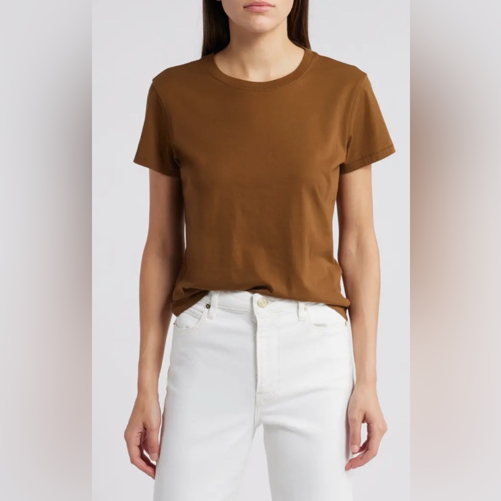 NWT  Frame baby tee in Moss Small